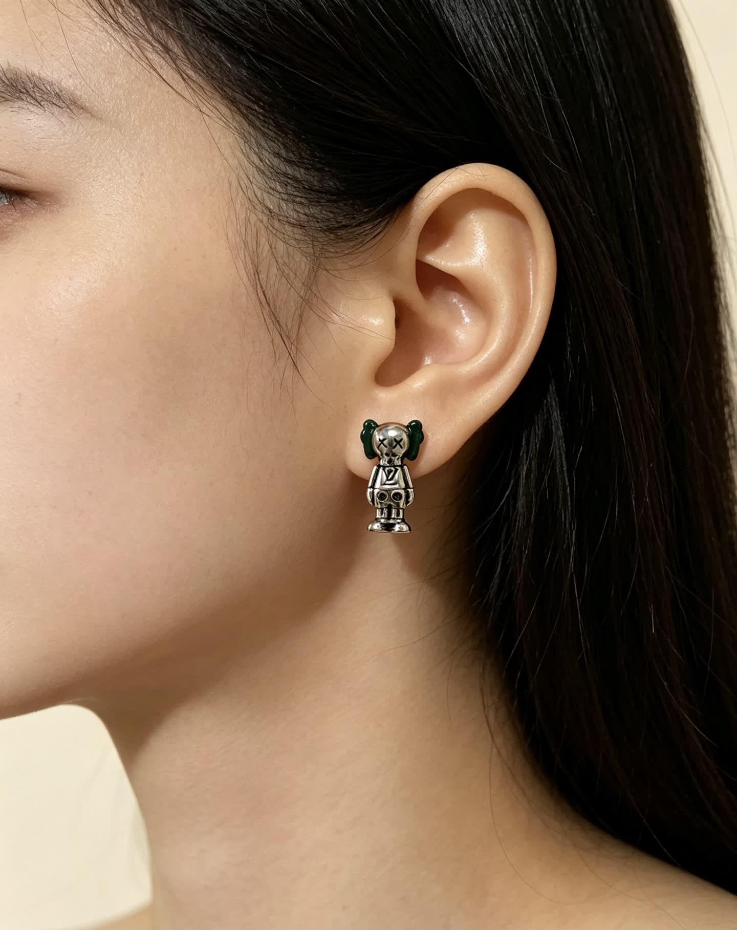 Louis Vuitton Monogram World Tour Earrings